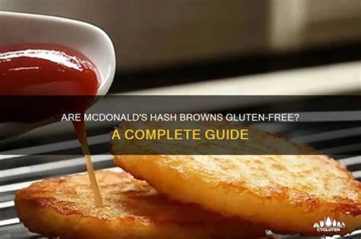 Are hashbrowns gluten-free?