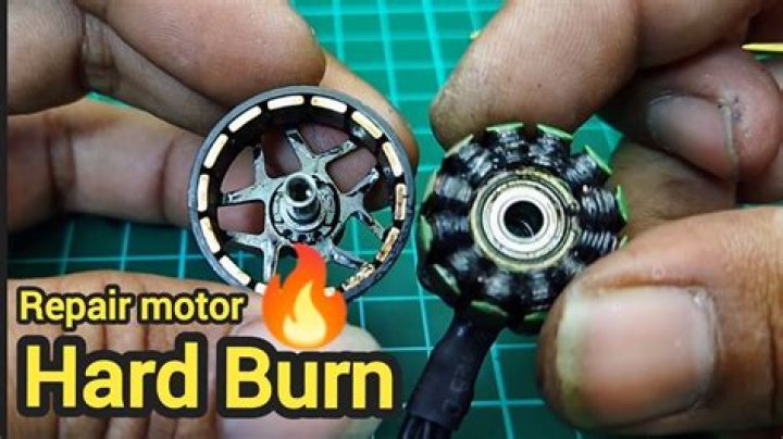 Can brushless motors burnout?