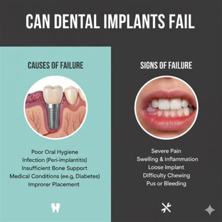 Can dental implants fail?