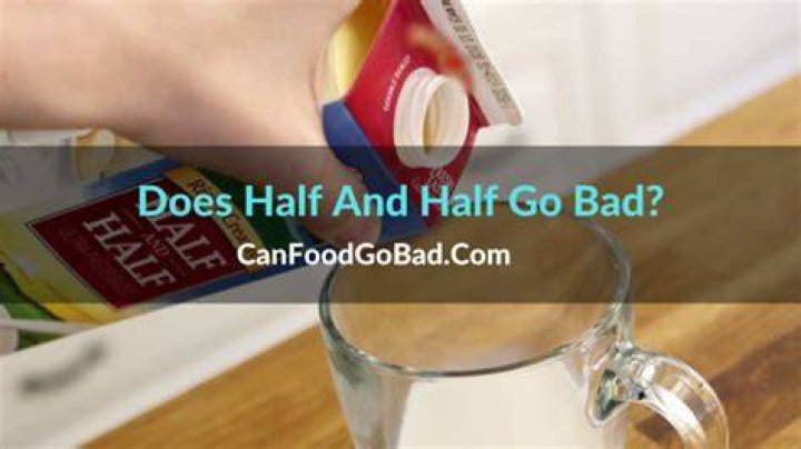 CAN expired half and half make you sick?