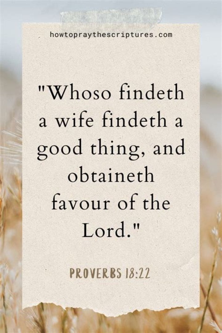 Can I ask God for a wife?