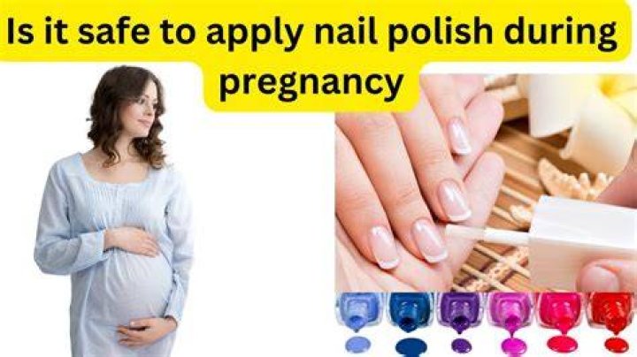Can I use nail polish remover when pregnant?