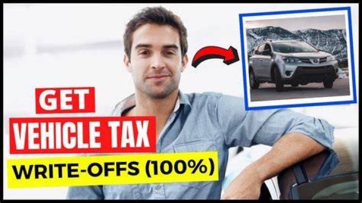 Can I write-off 100 of my car?