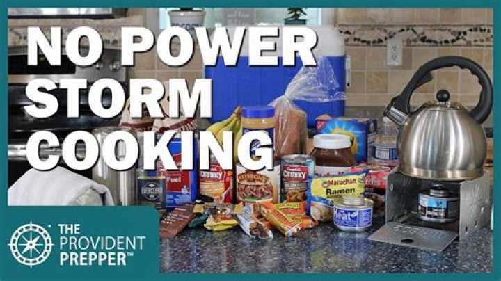 Can you cook during a thunderstorm?