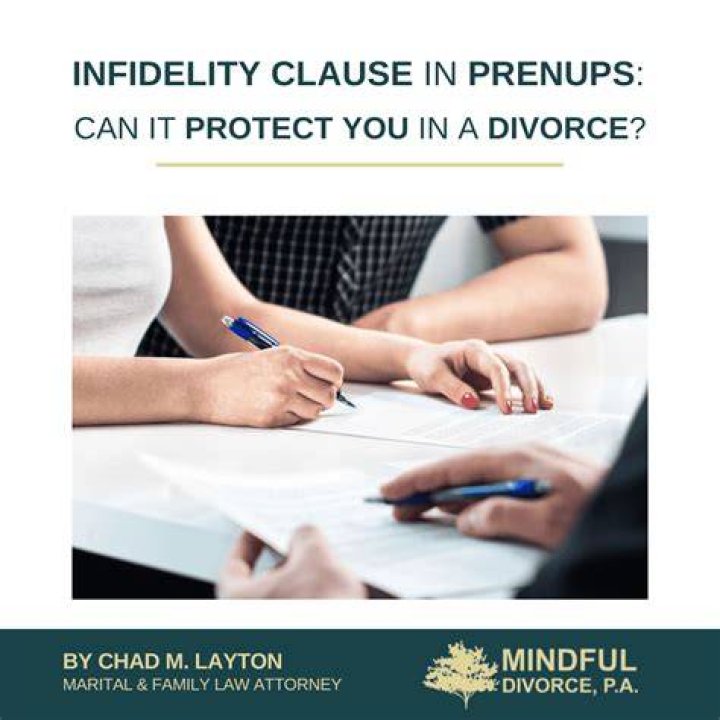 Can you put a cheating clause in a prenup?