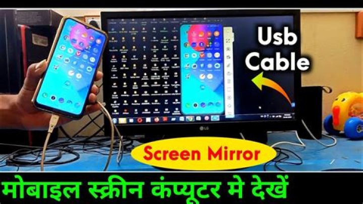 Can you screen mirror through USB?