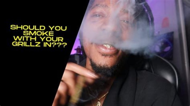 Can you smoke with grillz?