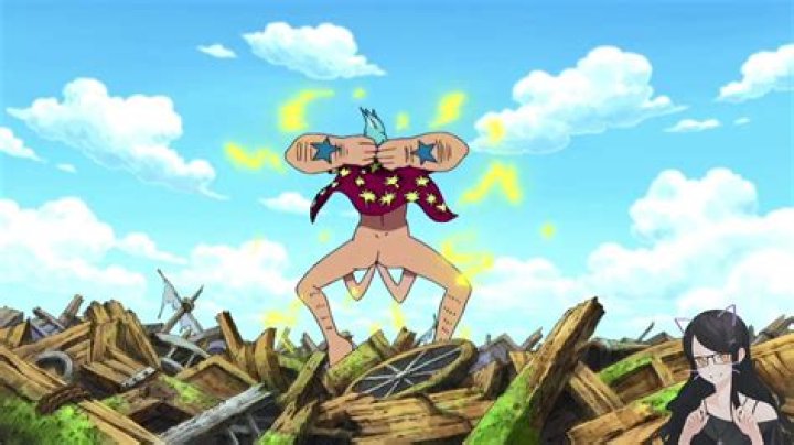 Did Robin grab Franky's balls?