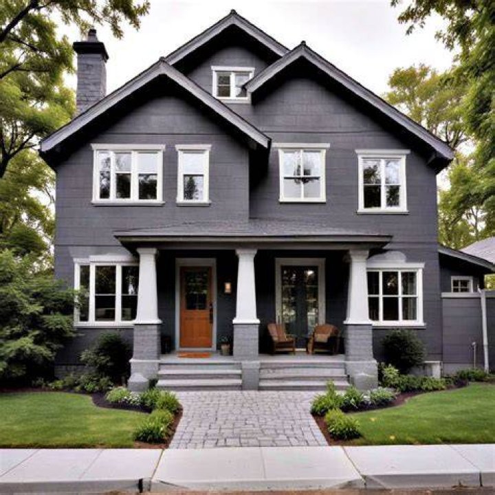 Do brown and grey go together for exterior?