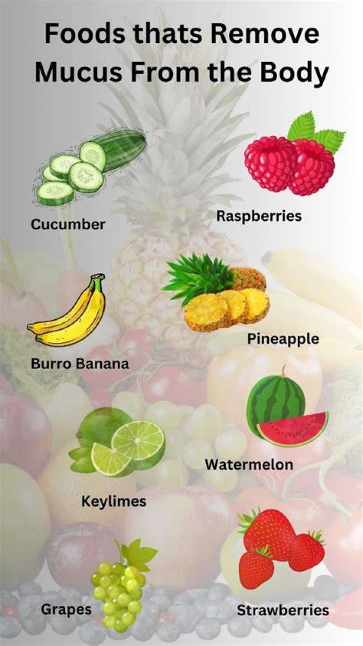 Do lemons reduce mucus?