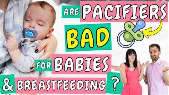 Do pediatricians recommend pacifiers?
