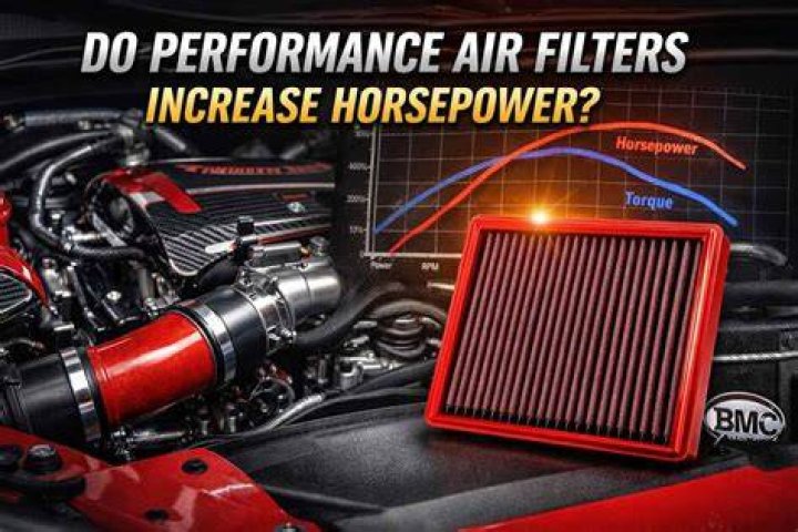 Do performance air filters increase horsepower?