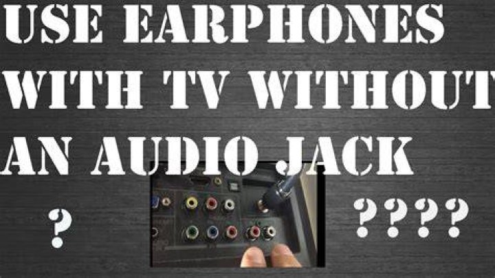 Do TVs have headphone jacks?