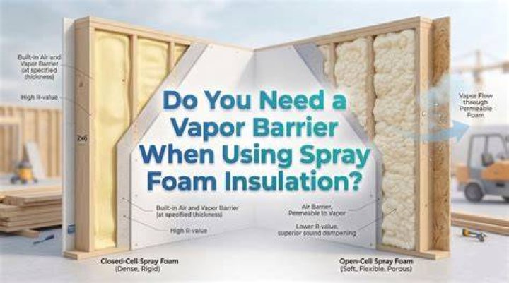 Do you need a vapor barrier with rigid foam insulation?