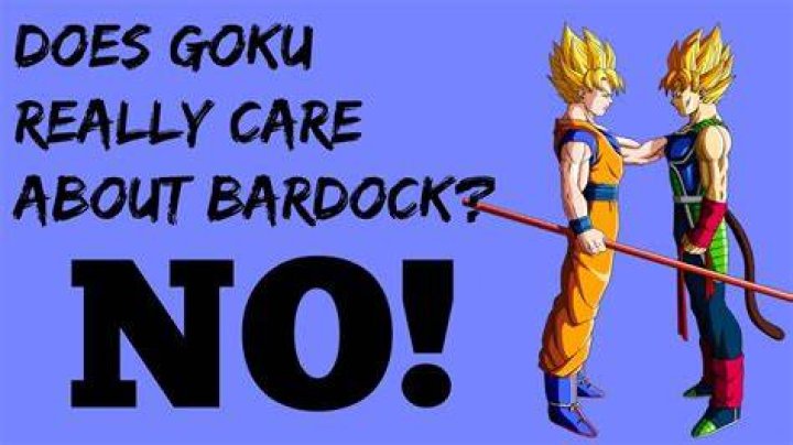 Does Bardock care about Goku?