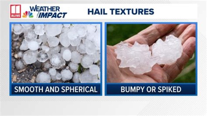 How can it hail when it's warm outside?