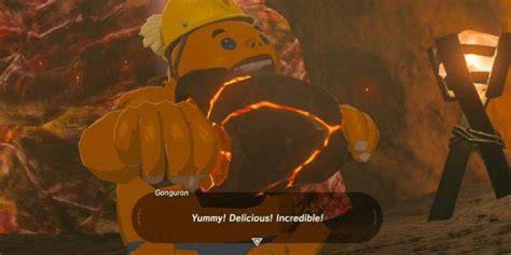 How do Gorons eat rocks?
