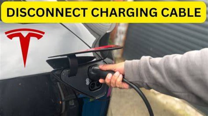 How do I disconnect my Tesla from my car?