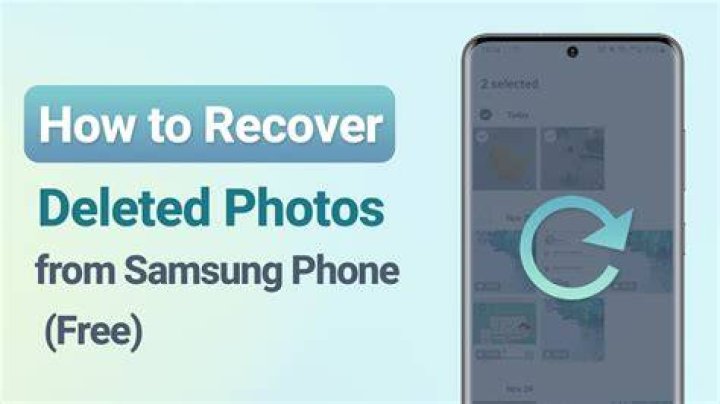 How do I recover permanently deleted photos from my Samsung?