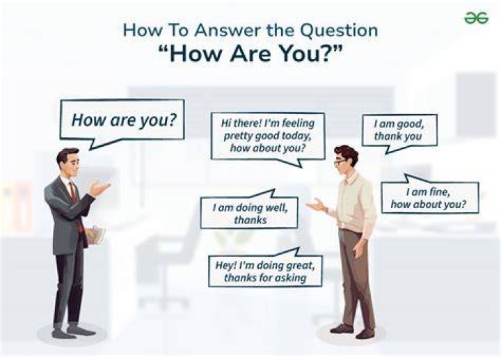 How do you answer sabai Di Mai?