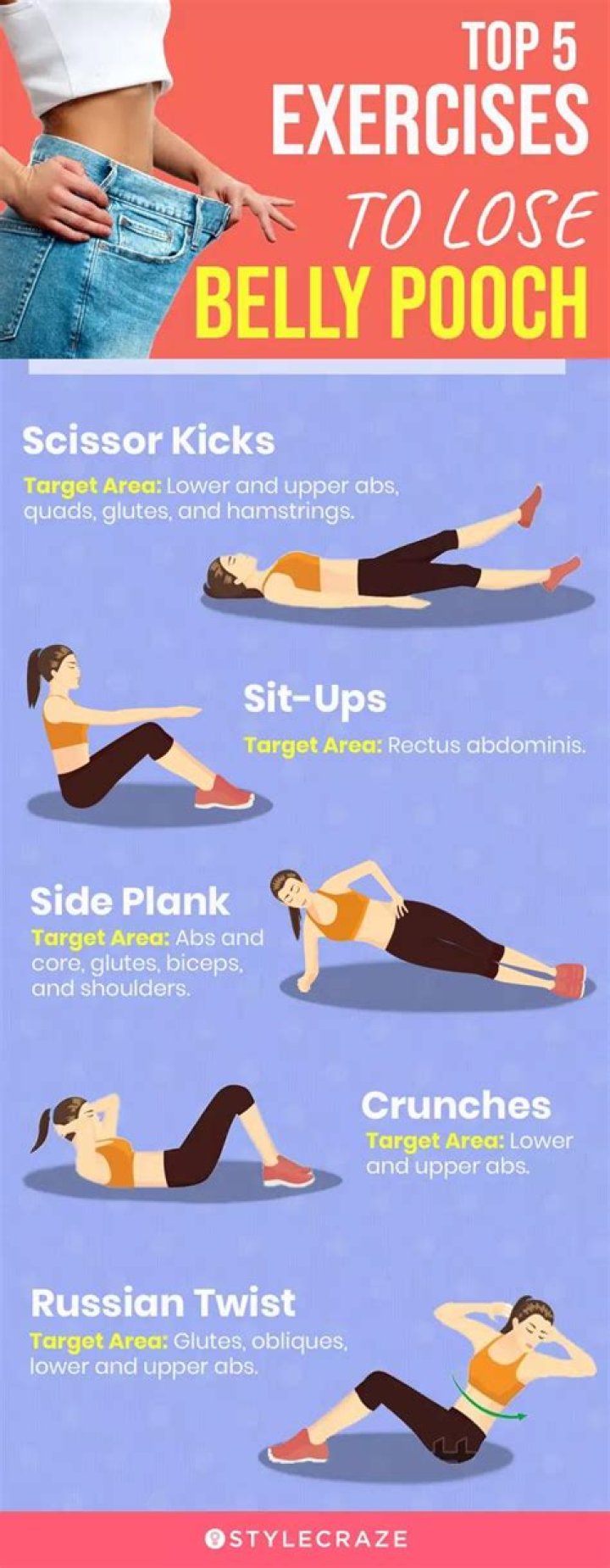 How do you get rid of your hip cups?