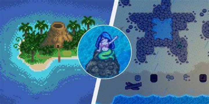 How do you get to mermaid island Stardew Valley?