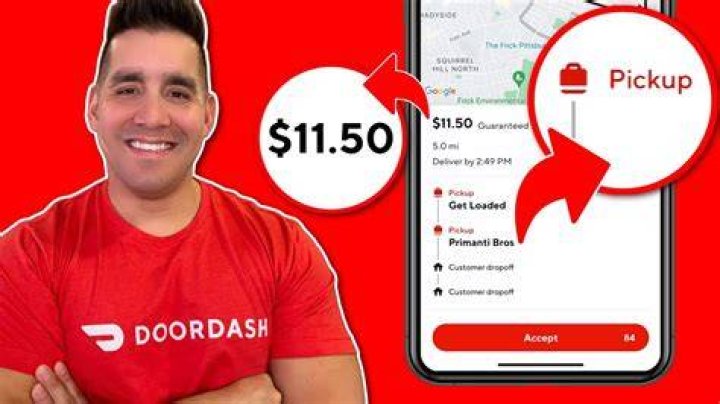 How does DoorDash choose who gets the order?
