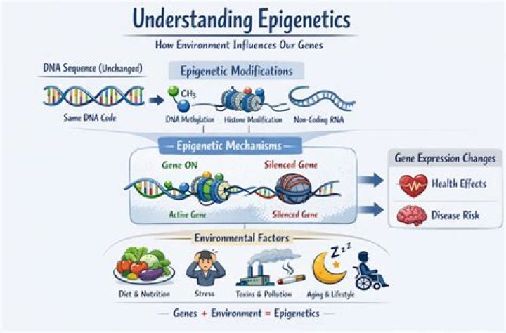 How does epigenetics affect human behavior?