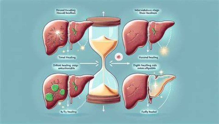 How long does it take your liver to heal without drinking?