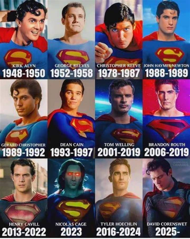 How many black Superman are there?