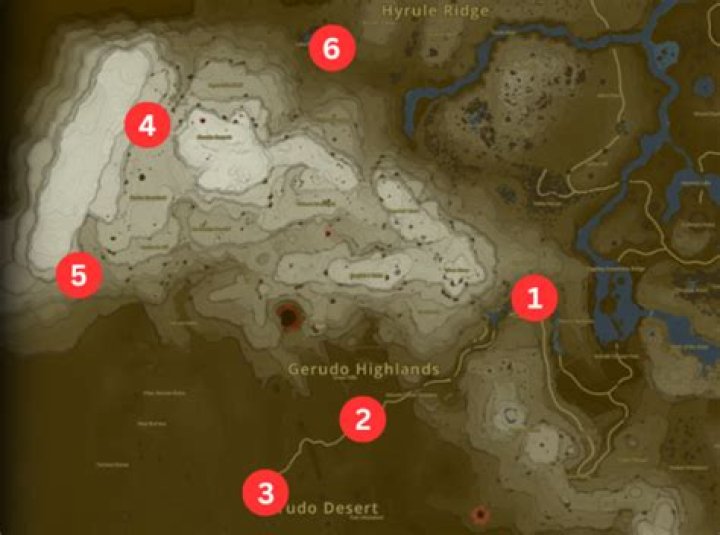 How many shrines are in the Gerudo Desert?