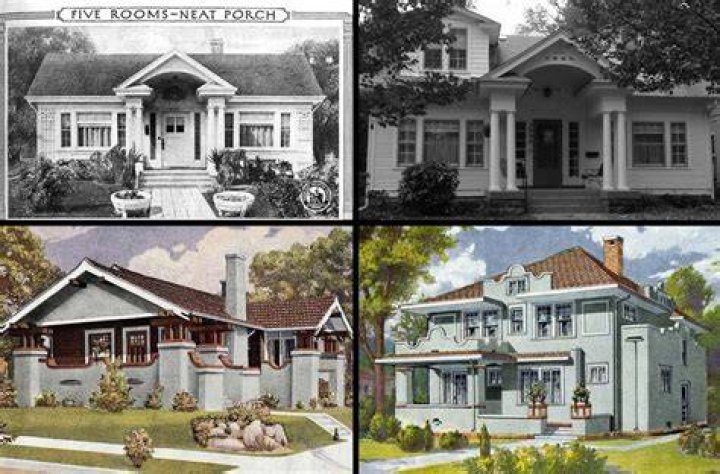 How much did a house cost in 1915?