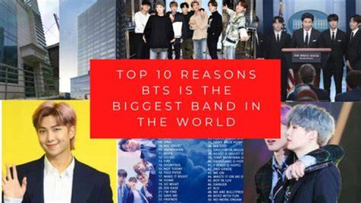 Is BTS the biggest band in the world?
