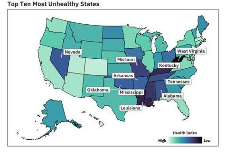 Is Colorado the healthiest state?