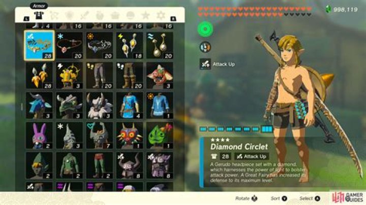 Is Diamond Circlet part of set?