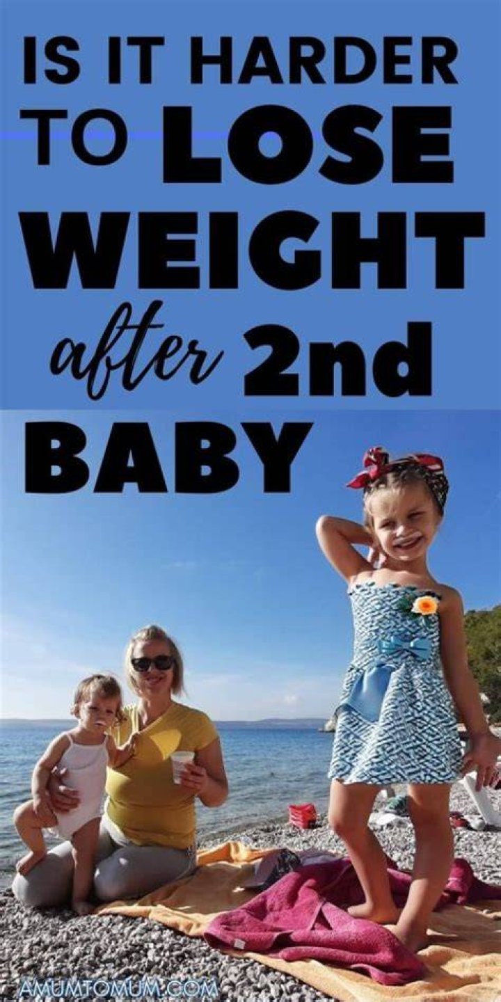 Is it harder to lose weight after second baby?