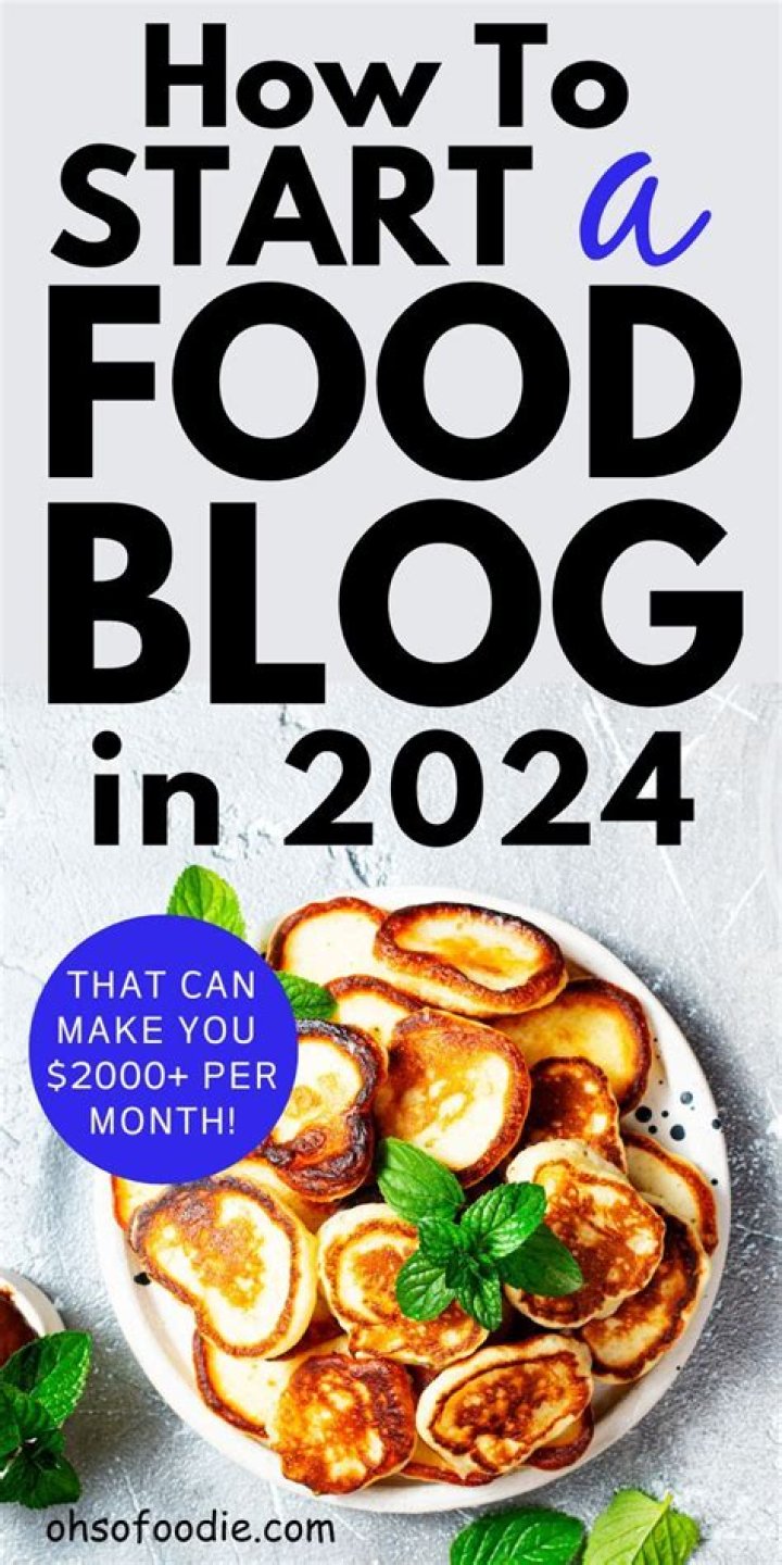 Is it worth starting a food blog?