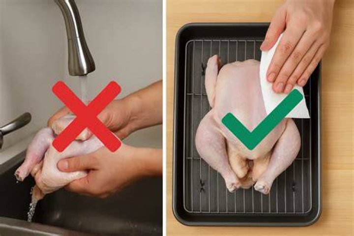 Should you clean chicken before cooking?