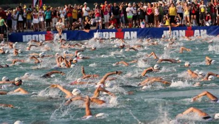 What's a good Ironman swim time?