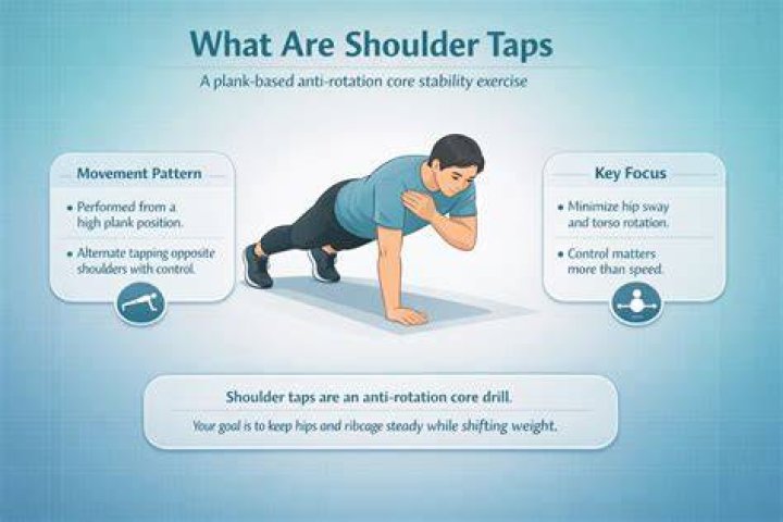 What are Panther shoulder taps?