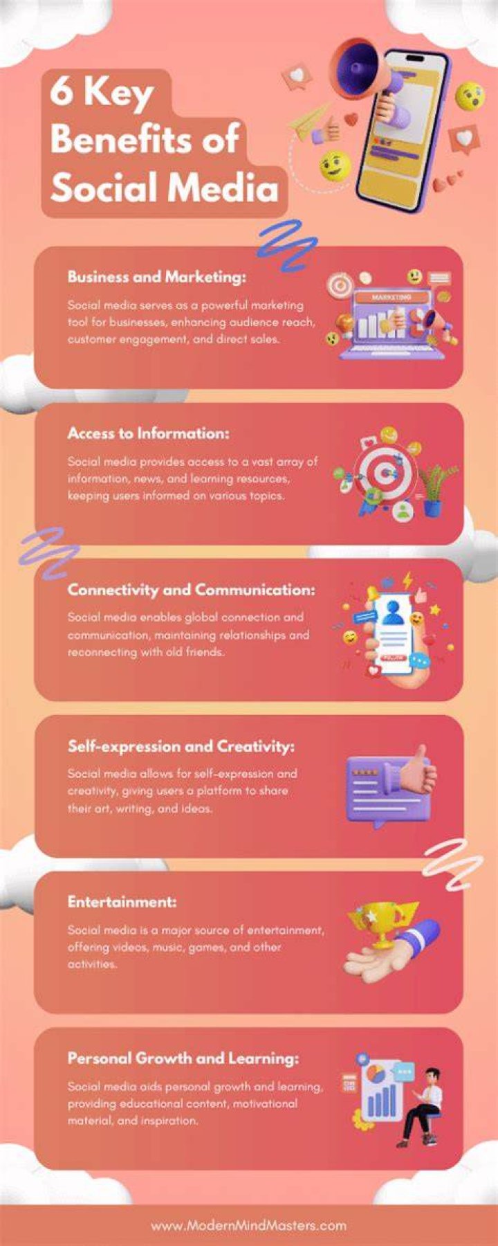 What are the benefits of social media?