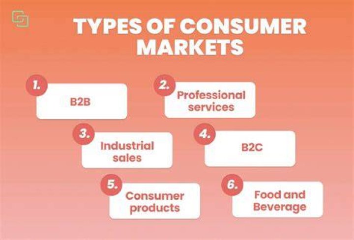 What are the types of consumer market?
