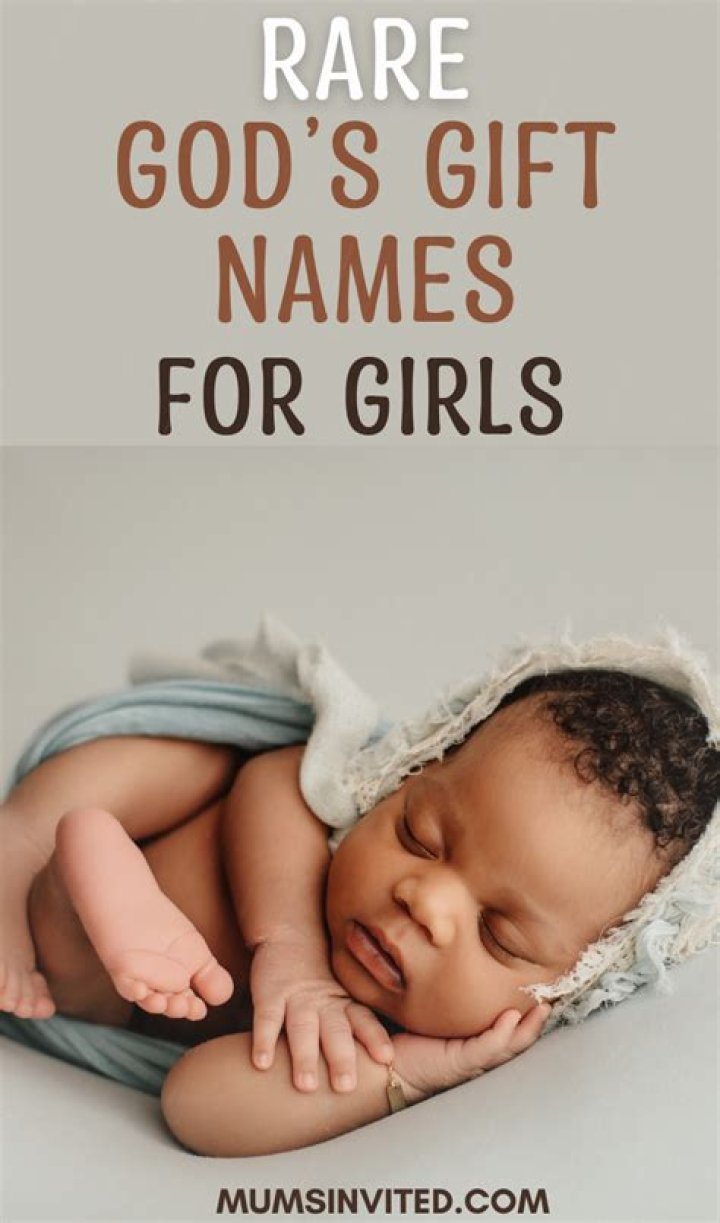 What baby name means gift from God?