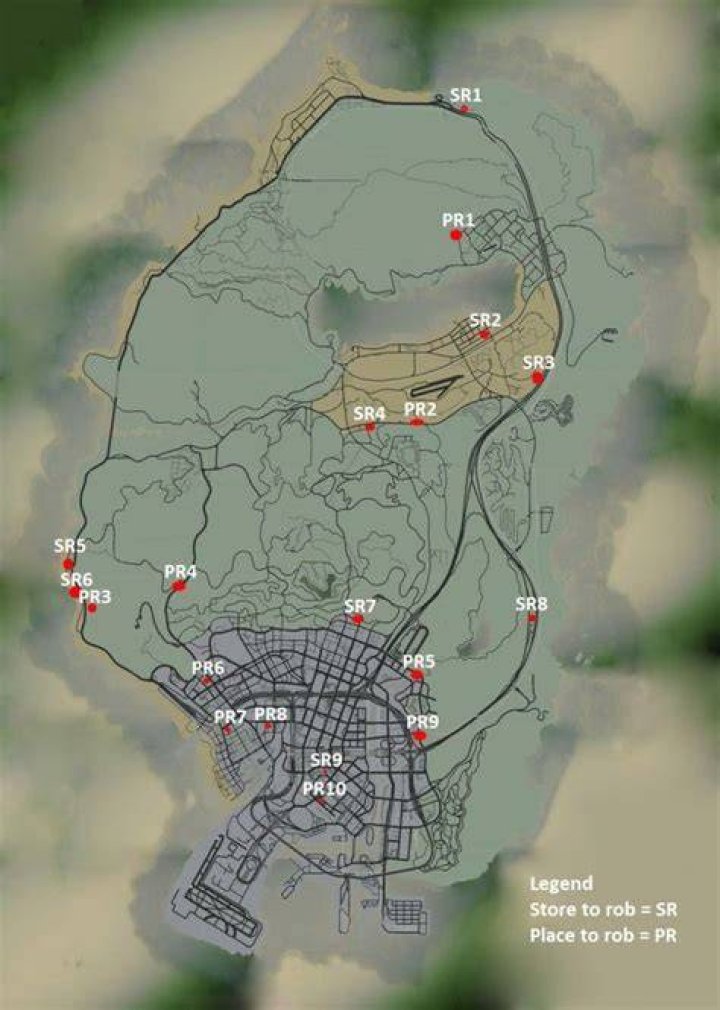 What can you rob in GTA 5?