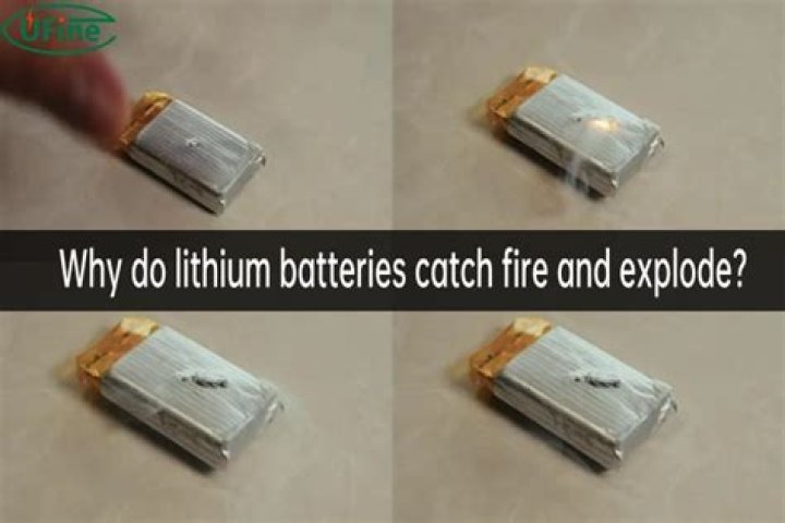 What causes lithium batteries to explode?