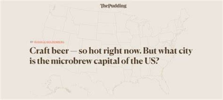 What city is the microbrew capital of the US?