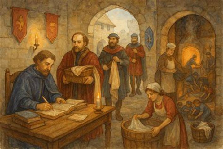 What did a servant do in medieval times?