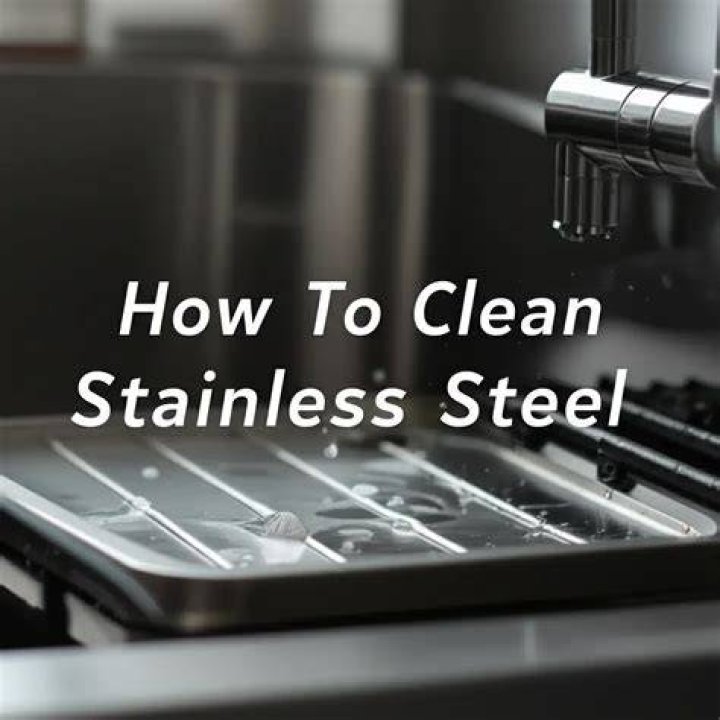 What do I clean stainless steel with?