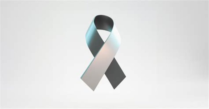 What does a GREY ribbon mean?