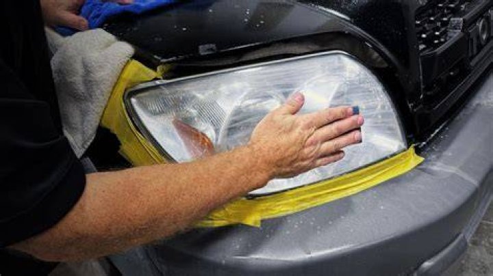 What grit sandpaper do I use for headlight restoration?
